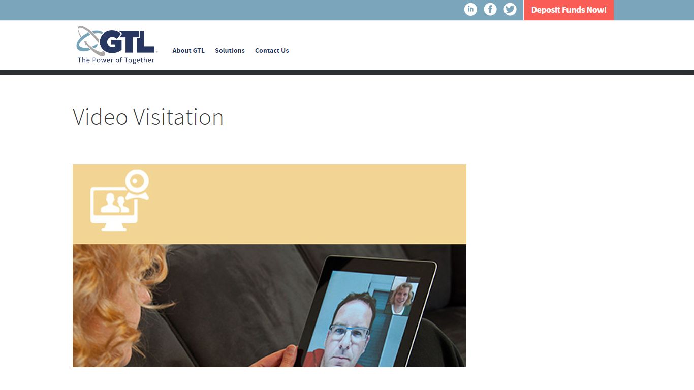 GTL's VisitMe Video Visitation Solution | GTL