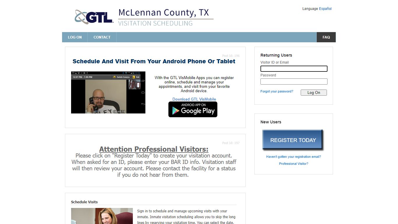 ViaPath Visitor Web 8.0 - GTLVisitMe